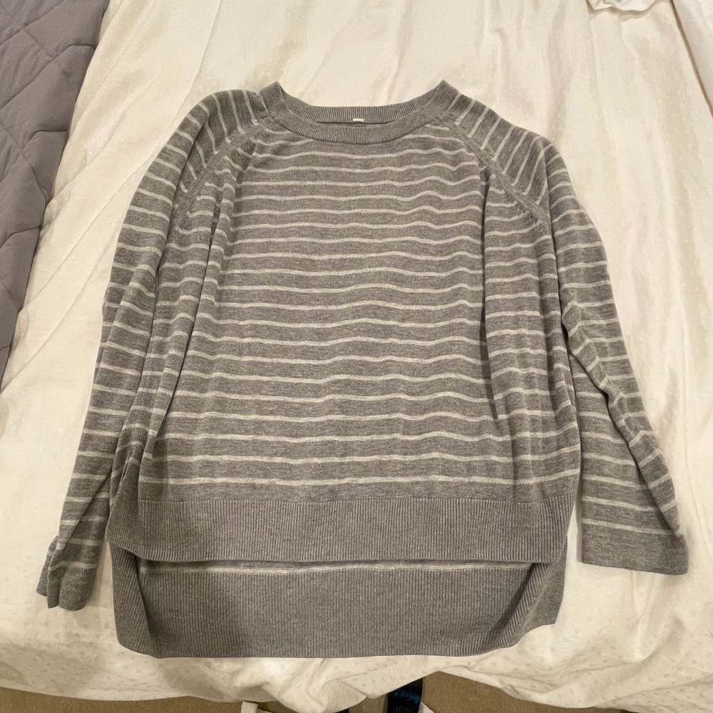 Lululemon striped sweater